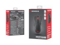 GENESIS NMG-1841 KRYPTON 750 muis Ambidextrous USB Type-A Optisch 8000 DPI - thumbnail