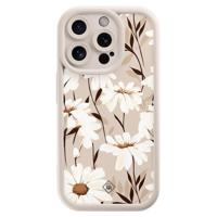 iPhone 15 Pro beige case - In bloom - thumbnail