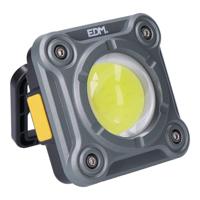 EDM LED werklamp oplaadbaar 20W COB mini 1000 Lumen - 5710200 - thumbnail