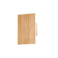 Fischer & Honsel Led wandlampShine-Wood 25cm hoog - 30576 - thumbnail