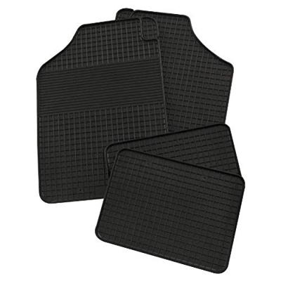 Petex voetmat set of uni-car rubber mat anthracite gr.2 anth.