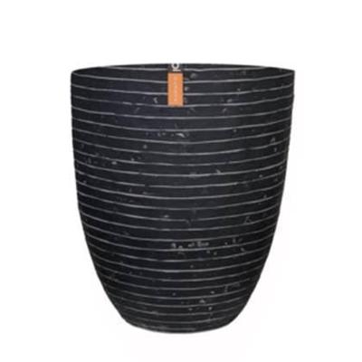 Capi bloempot nature row elegant laag 46x58 cm antraciet krwz783