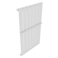 vidaXL Enkele verwarmingsradiator wit 542 mm x 900 mm plus handdoekrek - thumbnail