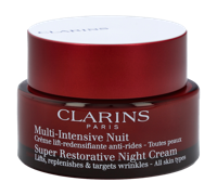 Clarins Super Restorative Night Cream 50ml Nacht crème Dames - thumbnail