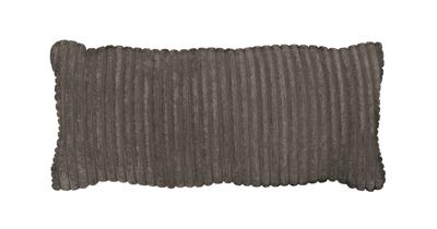 WOOOD Sierkussen 'Bean' 30 x 70cm, Rib, kleur Terrazzo