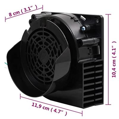VidaXL Lichtslinger met 66 led&apos;s en ventilator 660 cm