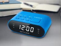Muse FM wekkerradio blauw - thumbnail
