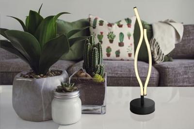 Globo TafellampGeronimo zwart - 67206T