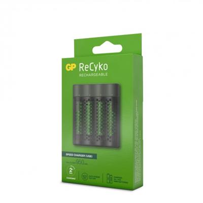 GP Recyko USB Lader + 4 AAA Batterijen 950mah