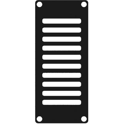 Caymon CASY102/B ventilatieplaatje 1 space