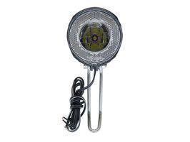 Simson Koplamp round naafdynamo 7 lux led zwart - thumbnail