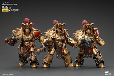 Warhammer The Horus Heresy Action Figure 1/18 Legio Custodes Aquilon Terminator Squad Aquilon with twin-linked Adrathic Destructor 14 cm Warhammer The Horus Heresy Action Figure 1/18 Legio Custodes Aquilon Terminator Squad Aquilon with twin-linked Adrathic Destructor 14 cm