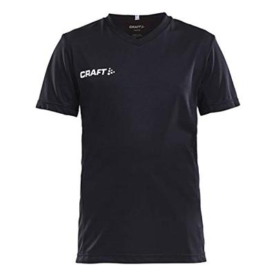 Craft 1905582 Squad Solid Jersey JR - Black - 134/140
