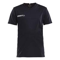 Craft 1905582 Squad Solid Jersey JR - Black - 134/140 - thumbnail
