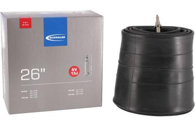 Schwalbe binnenband sv13j, fatbike 26 x 3.50-4.80. etrto 90/120-559, ventiel: sclaverand/frans 40mm