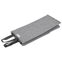 VidaXL Wasmand inklapbaar 26x34,5x59,5 cm kunstlinnen grijs - thumbnail