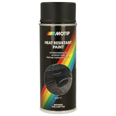 Motip Spuitlak zwart hittebestendig (400ml) - thumbnail