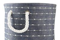 Basket spelset DKD Home Decor Wit Marineblauw 39 x 31 x 31 cm 2 Onderdelen - thumbnail