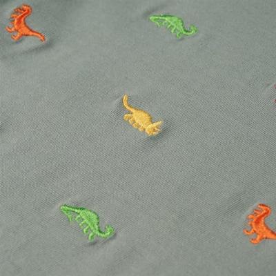 Kindershirt met korte mouwen 104 kakikleurig Kindershirt met korte mouwen 104 kakikleurig