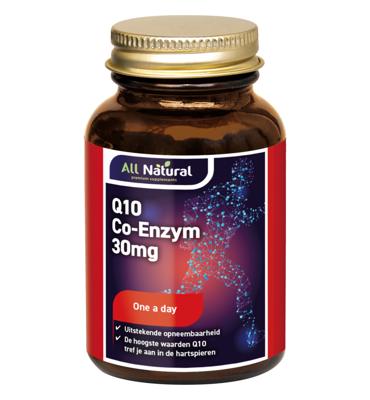 All Natural Q10 co enzym 30mg 60 Capsules