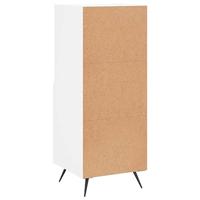 Dressoir 34,5x34x90 cm bewerkt hout wit - thumbnail