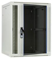 DSI 15U witte wandkast met glazen deur - DS6615W server rack - thumbnail