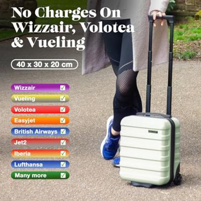 Cabin Max Anode - 30L - EasyJet Trolley - 45x36x20 cm - Bodo Green