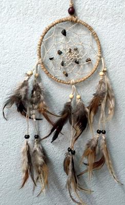 Dromenvanger Bruin met Veren