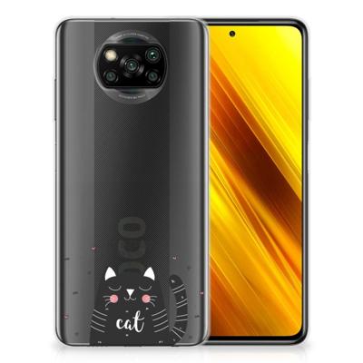 Xiaomi Poco X3 | Poco X3 Pro Telefoonhoesje met Naam Cat Good Day Xiaomi Poco X3 | Poco X3 Pro Telefoonhoesje met Naam Cat Good Day