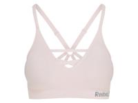 Reebok Dames sport-bh (Lichtroze, M) - thumbnail