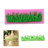 2 PC'S gras decoratie vloeibare siliconen mal fondant taart schimmel - thumbnail