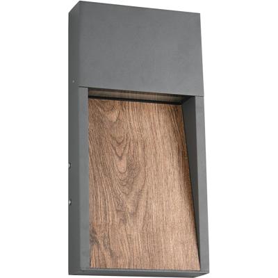 LED Wandlamp Tuinverlichting Buiten - Warm Wit 3000K. IP44. Aluminium