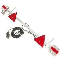 Trailergear verlichtingsbalk instelbaar led 7,5m 7-polig - thumbnail