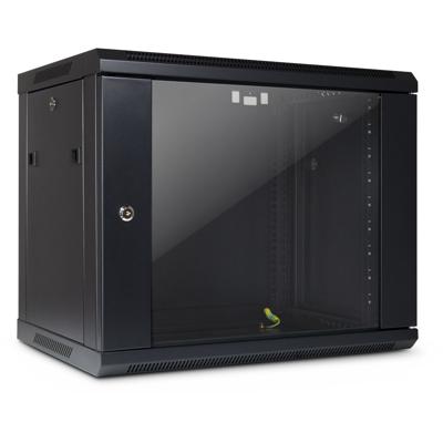 Inter-Tech SMA-6409 rack 9U Wandrek Zwart