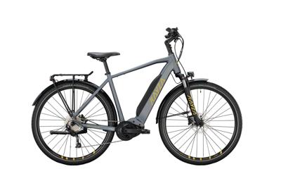 KAYZA elektrische trekkingfiets "talik dry 6" mod. 22 ebike talik dry 6 28/52 diam.9sp grey/gold
