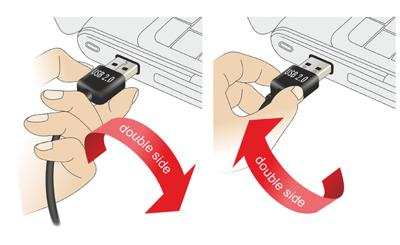 USB A naar USB B printerkabel