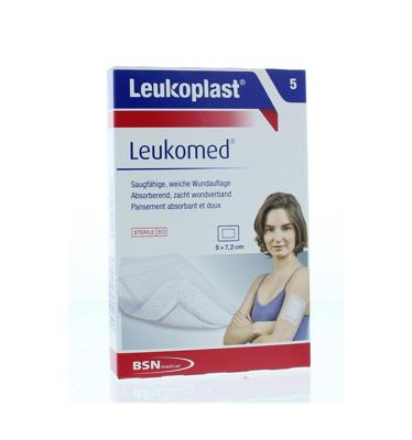 Leukoplast Leukomed Absorberend Wondverband 5cm x 7,2cm