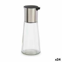 Flesje Vivalto LH0915 LH0915 Transparant Zilverkleurig Zilver Metaal Glas Aluminium Polypropyleen 230 ml 7 x 17 x 7 cm (24 Stuks - thumbnail