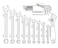 Brüder Mannesmann gereedschapset 159-delig 29077 - thumbnail