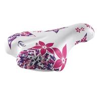 Selle Monte Grappa Monte grappa kinderzadel magic 14-16" wit/roze - thumbnail