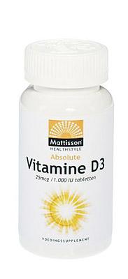 Vitamine D3 25 mcg 1000 IE - 300 capsules