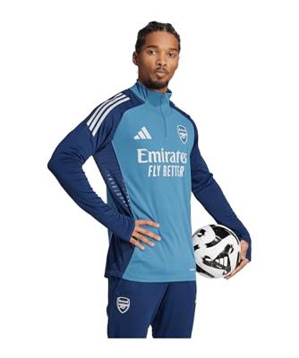 adidas Arsenal Trainingstrui 1/4-Zip 2025-2026 Blauw Donkerblauw Wit - thumbnail