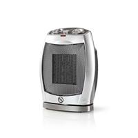 Nedis Keramische ventilatorkachel | 750 & 1500 W | Grijs - thumbnail