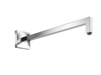 Muuruitloop Hotbath Mate 50 cm Verzwaard Vierkant Geborsteld Nikkel