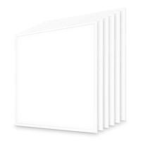 Set van 6 LED panelen - 60x60cm - 36 Watt 4320 lumen (120lm/W) - 4000K neutraal wit - Flikkervrij - UGR19 - IP20 voor binnen - 50.000 branduren - thumbnail