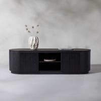 Nohr TV-meubel 'Elouise' 160cm, kleur Zwart - thumbnail