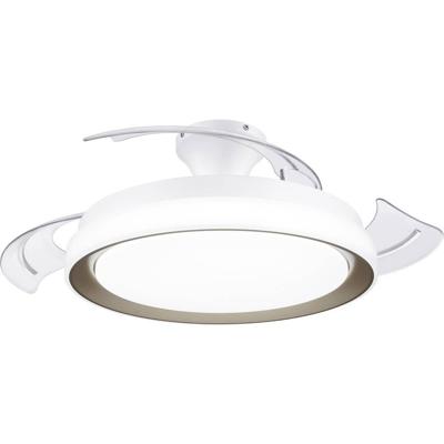 Philips LED Bliss Plafondventilator 28 W, 35 W (Ø x h) 510 mm x 418 mm Goud Met lamparmatuur, Timer