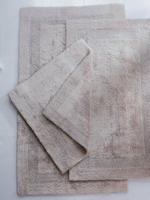 Cawö Cawo Badmat Luxus 1000 Keerbare Badmat Zilver 70x120 - thumbnail