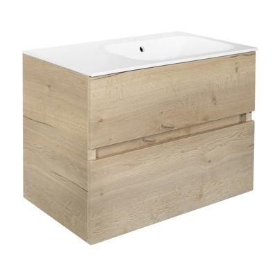 Best Design Onderkast Splash Halifax Greeploos 80x56x47 cm 2 Softclose Laden Eiken Best Design Onderkast Splash Halifax Greeploos 80x56x47 cm 2 Softclose Laden Eiken