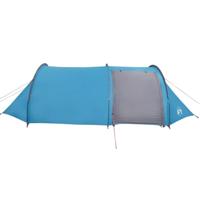 Tunneltent 4-persoons waterdicht blauw - thumbnail